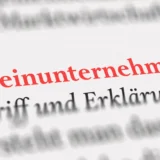 Kleinunternehmer