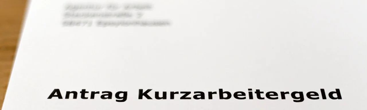 Antrag auf Kurzarbeitergeld