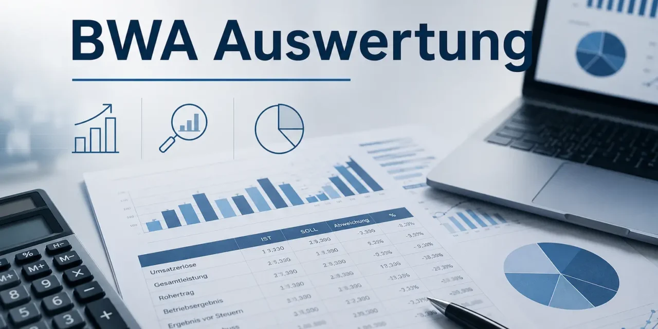BWA Auswertung verstehen: So liest du die Zahlen deines Unternehmens richtig